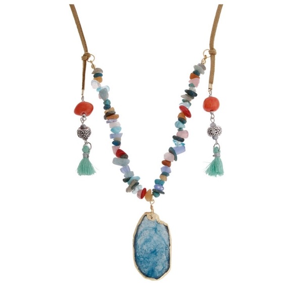 NWT Beaded Necklace - Picture 1 of 5